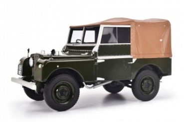 0467 Land Rover 80 with Softtop dark green 1:12